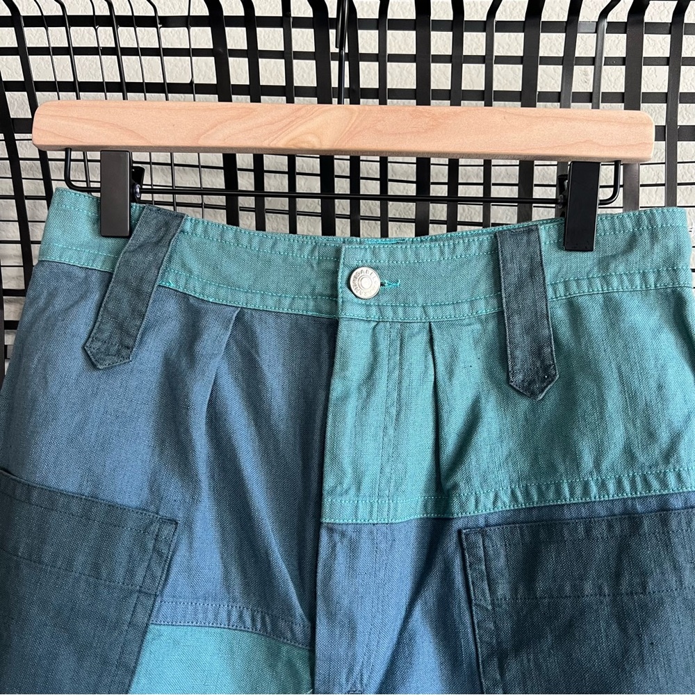 Isabel Marant Kalerna Patchwork Knee Length Shorts - image 4